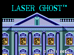 Laser Ghost Title Screen